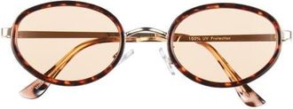BP. Oval Sunglasses in Gold- Yellow at Nordstrom