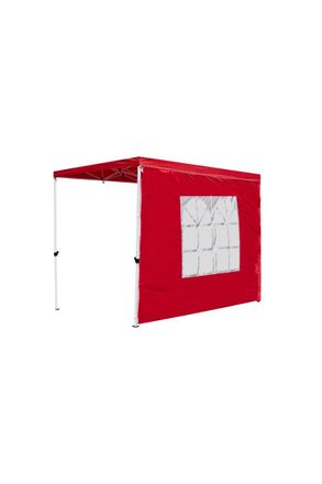 Regalos Miguel Laterales Individuales Carpas Plegables - Lateral Con Ventana Inglesa 3 Metros Master Para Carpas 3x2 - Rojo