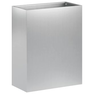vidaXL Macetero De Jard&iacute;n Plateado 40 X 20 X 50 Cm Acero Galvanizado Vidaxl