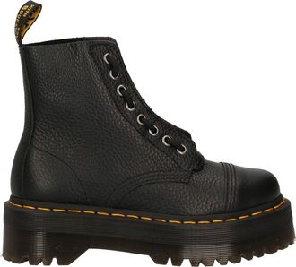 Dr. Martens Chunky Platform Ankle Boots with Removable Zipper