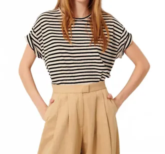 Sessun Tooli T-Shirt In Sandblack