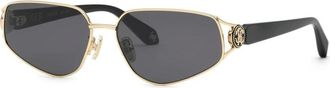 Roberto Cavalli Src 175M 0300 Zonnebril - Dames - Zonnebrillen - Zwart - 60 MM - Accessoires