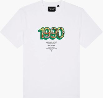 Marshall Artist Mens Marshall Artist Bobs Yer Uncle T-Shirt White - Size: 40
