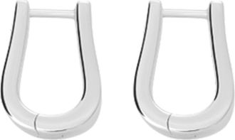 Lucy Quartermaine Petal Hoops Small in Sterling Silver at Nordstrom