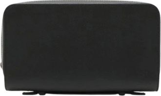 Louis Vuitton Pre-owned Clutches, male, Black, Size: ONE SIZE Pre-owned Zippy XL Taiga Long Wallet