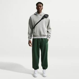Nike Mens Solo Fleece Cuffed Pants in Green | IX1930-323