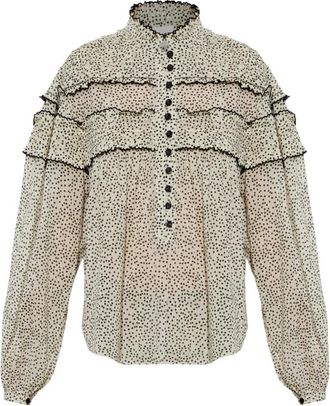 Isabel Marant Mujer, Blusas y Camisas, Beige, Talla: L