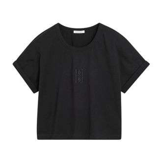 By Malene Birger Mujer, Camisetas, Negro, Talla: M