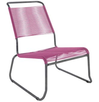 Schubiger M&ouml;bel Spaghetti-Kufen-Lounger-Hochlehner S&auml;ntis