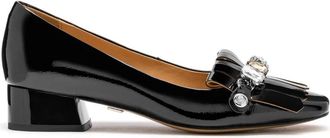 Kazar Zwarte pumps voor dames - Dames - Pumps - Zwart - 35 EU - Leer - Schoenen