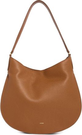 Vince Helena Leather Hobo Bag in Saddle at Nordstrom Rack