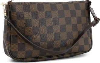 Louis Vuitton Pochette Accessoires Monogram Canvas clutch bag - Bruin