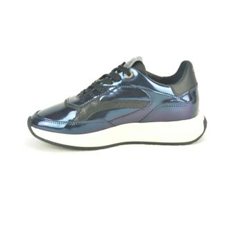 Floris Van Bommel Blauw Lace Runner N. - Dames - Schoenen - Blauw - Maat: 40 EU
