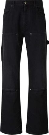 Amiri Lightweight Carpenter Jean - Heren - Regular Fit Jeans - Zwart - W32 - Katoen - Jeans
