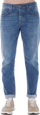 Dondup Icon Jeans - Heren - Loose Fit Jeans - Blauw - W35 - Katoen - Jeans