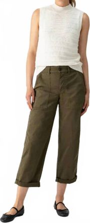 Sanctuary Cruiser Chino Pants In Dark Spruce