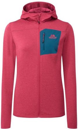 Mountain Equipment Lumiko Hooded Jacket Fleecejacke f&uuml;r Damen | rot/rosa
