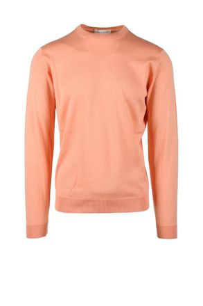 FILIPPO DE LAURENTIIS Pink Cotton Sweater