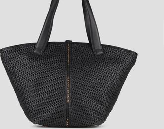 Alexander Smith Lauren Large shoulder bag in black woven