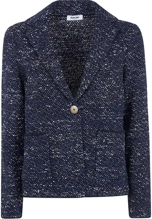 base Womens Cotton Blend Single-Breasted Jacket
