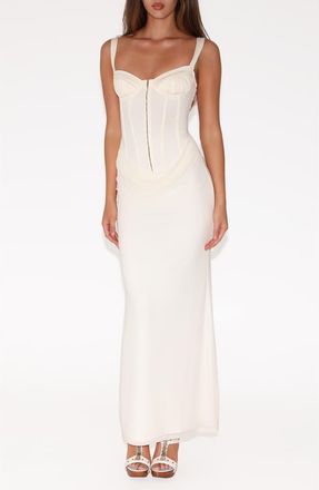 Tiger Mist Ginny Maxi Dress in White at Nordstrom, Size X-Small