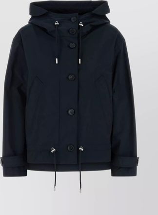 Woolrich short hooded parka jacket