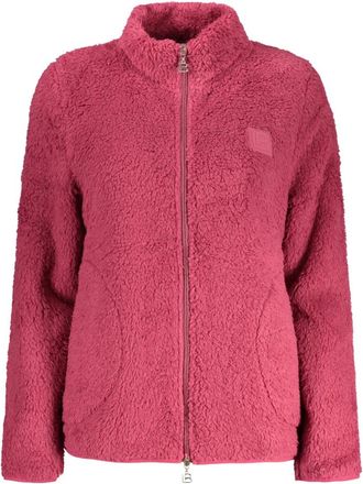 Laura Biagiotti Sweatshirt met lange mouwen - Dames - Vesten met rits - Roze - L - Hoodies & sweatvesten