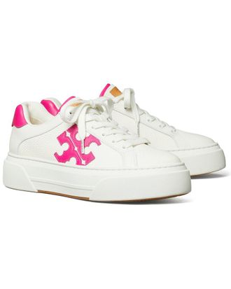 Tory Burch Color Block Leather Platform Sneaker
