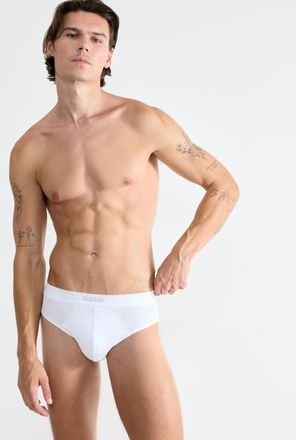 sloggi Slip SLOGGI Men EVER Ease, Herren, Gr. XXL, 2 Stk., weiss (wei&szlig;), Single Jersey, Obermaterial: 95% Baumwolle, 5% Elasthan, Unterhosen Slip, temperatur