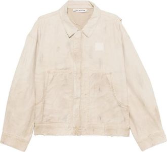 Cole Buxton Distressed Panelled Jacket