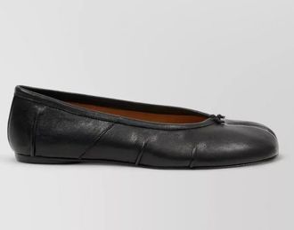 Maison Margiela leather tabi ballerina flats