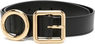 Jacquemus Regalo Riem - Dames - Riemen - Zwart - 80 CM - Leer - Accessoires