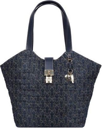 True Religion Horseshoe Charm Denim Tote in Dark Denim at Nordstrom Rack