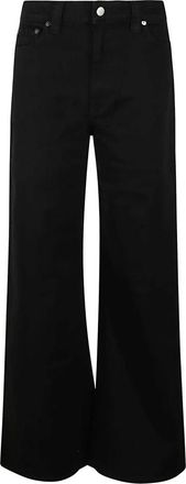 Khaite Dane Jean - Dames - Flared Jeans - Zwart - W28 - Katoen - Jeans