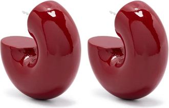 UNCOMMON MATTERS Orecchini Beam - Rosso