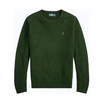 Polo Ralph Lauren Pullover in lana merino - - Knitwear - Uomo - Verde - XL