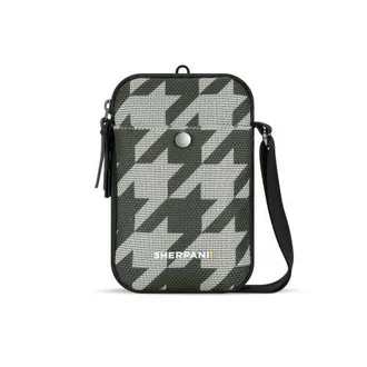 Sherpani Simplicity Anti-Theft Crossbody Wallet in Houndstooth at Nordstrom