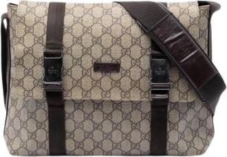 Gucci Pre-owned Cross Body Bags, female, Beige, Size: ONE SIZE Pre-owned Vintage Crossbody Bag