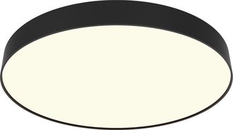 Maytoni LED-Deckenlampe Zon Black ø 60 cm