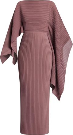 Solace London The Adami maxi dress - women - Polyester/Polyester/Elastane - 8 - Brown