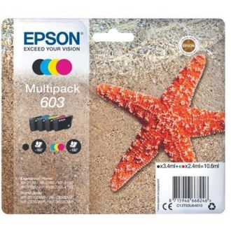 Epson Paquete De Cartuchos Pack Estrella De Mar 4 Colores