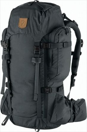 Fjällräven Large Structured Backpack With Multiple Compartments And Leather Patch Logo