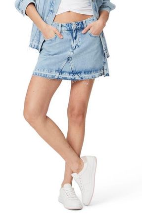 Paige Jessie Denim Miniskirt in Fifi Distressed at Nordstrom, Size 32