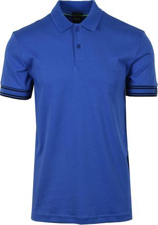 HUGO BOSS Mens Polo Zone Medium Blue - Size X-Large