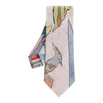 Paul Smith Ties, male, Blue, Size: ONE SIZE M1A0Tie Ut416-43 Silk Tie
