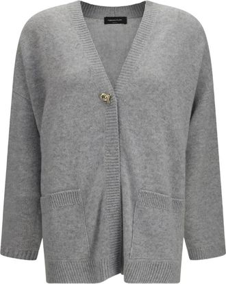 Fabiana Filippi Mad 216F029N9008155 - Dames - Vesten - Grijs - M - Truien & Vesten
