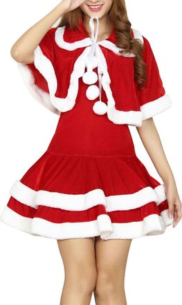 Generic Latex Outfit Lingerie Sets for Women Uk Sexy Christmas Lingerie For Women Santa Lingerie Set Sexy And Cute Lingerie Dress Set Latex Outfit Lingerie Se