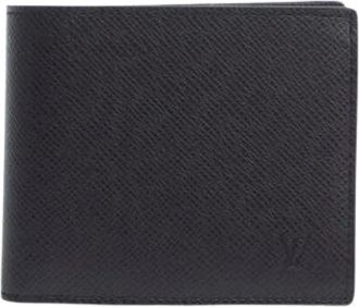 Louis Vuitton Pre-owned Wallets, male, Black, Size: ONE SIZE Pre-owned M30865 Bi-fold Wallet