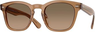 Oliver Peoples OV5632SU Arliss Polarized 1783GN Mens Sunglasses Orange Size 50