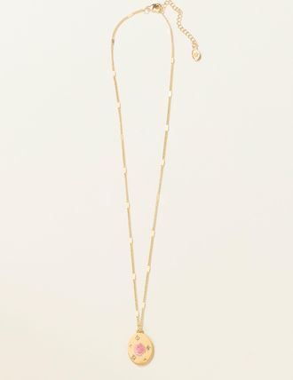 Fat Face FatFace January Birth Flower Necklace